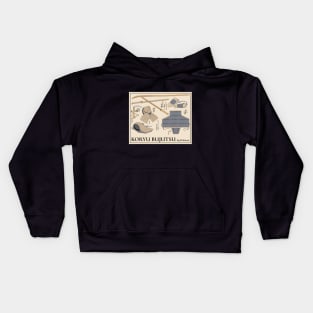 Koryu Bujutsu by Hokusai Kids Hoodie